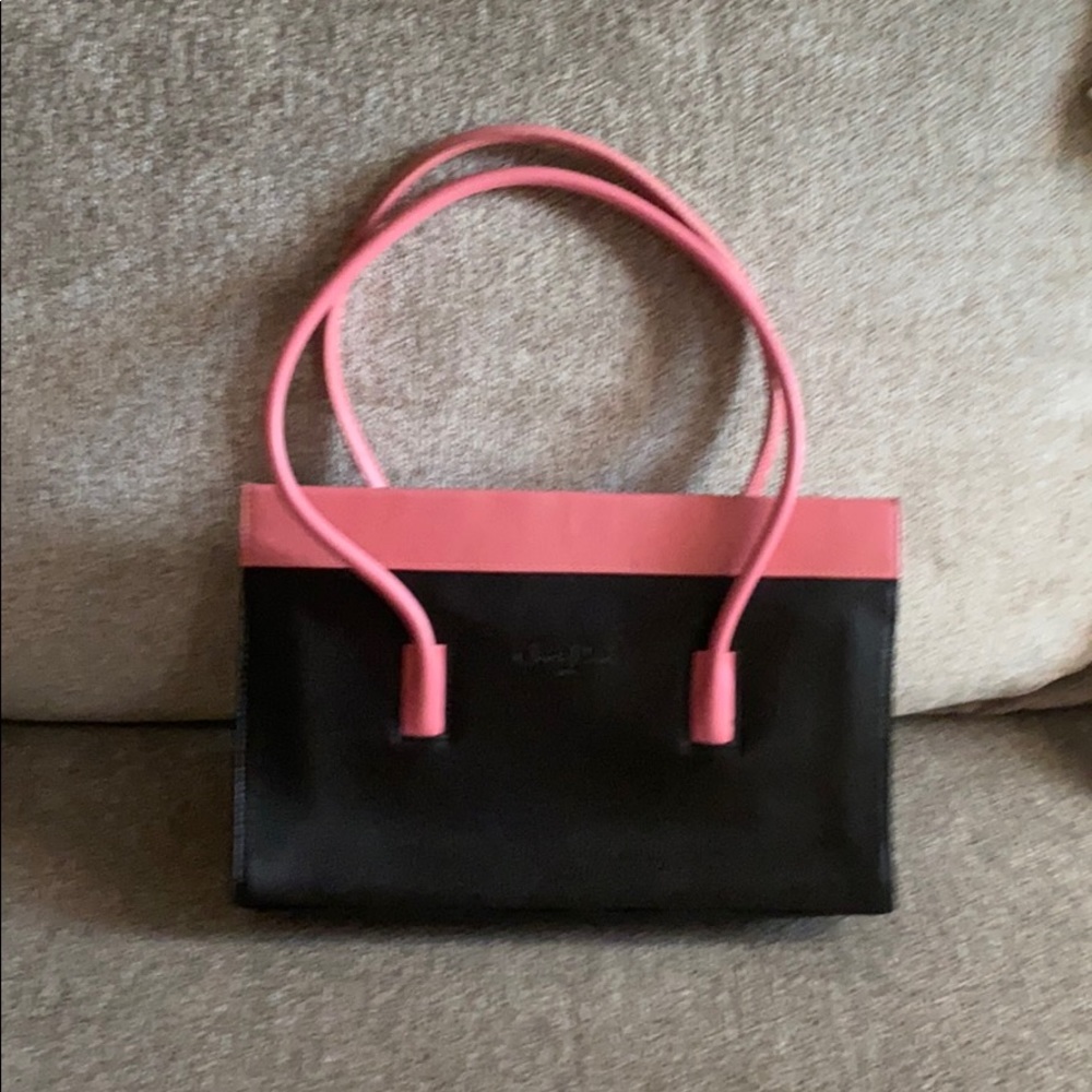 Vintage Cleo & Patek Paris Leather Shoulder Bag